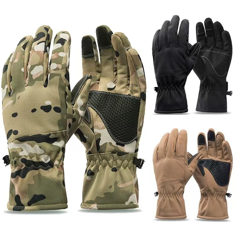 Outdoor Sport Gloves - Taktik im Freien, Tarnung, Jagd, warm,