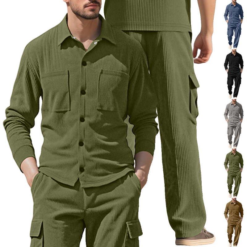 Herren-Trainingsanzug aus Cord – Outdoor Sportswear Bewertung und Preis