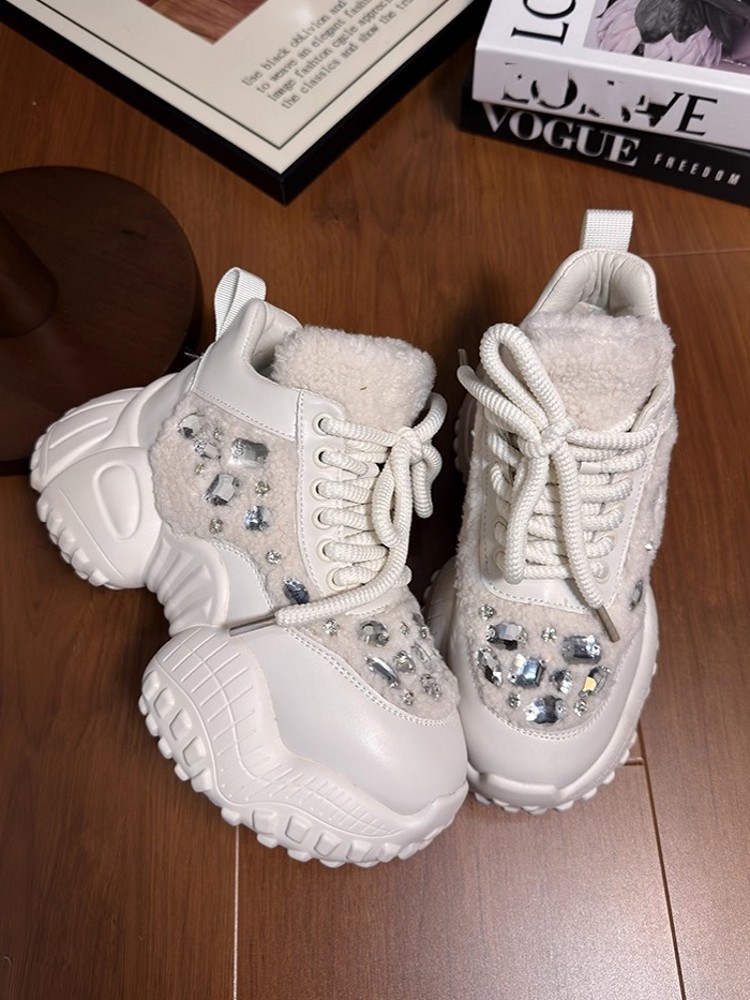 Winter Frauen Dicke Plattform  – Outdoor Sport Flooring Bewertung und Preis