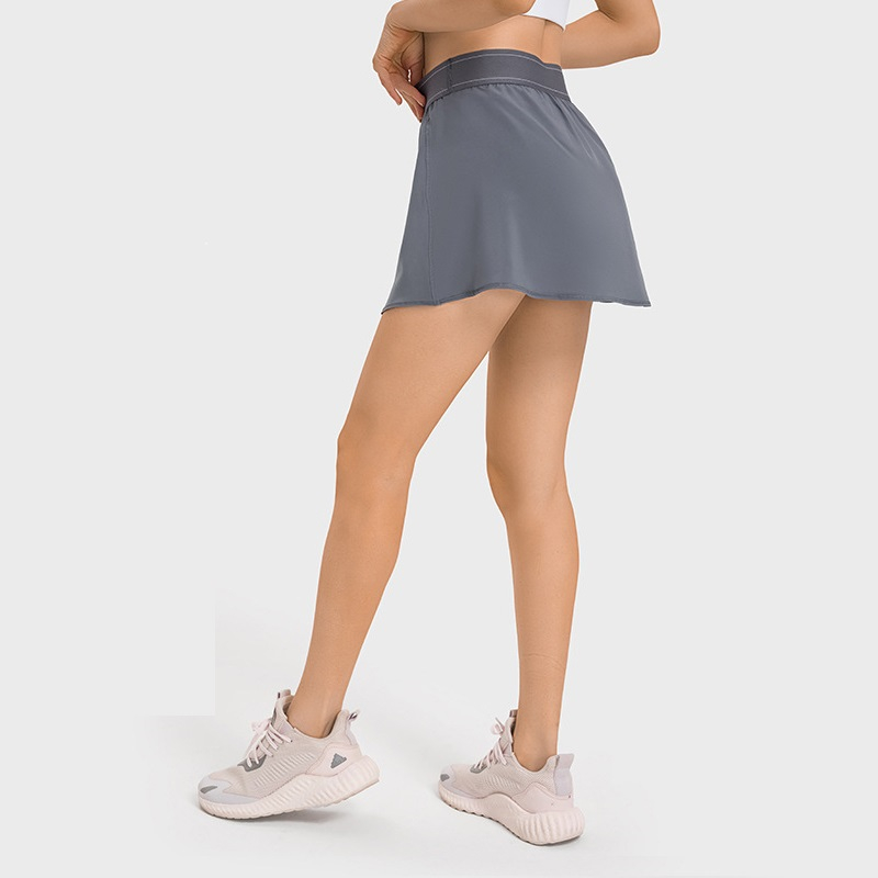 Frauen 2 In 1 Sport Tennis Röc – Outdoor Sport Dress Bewertung und Preis