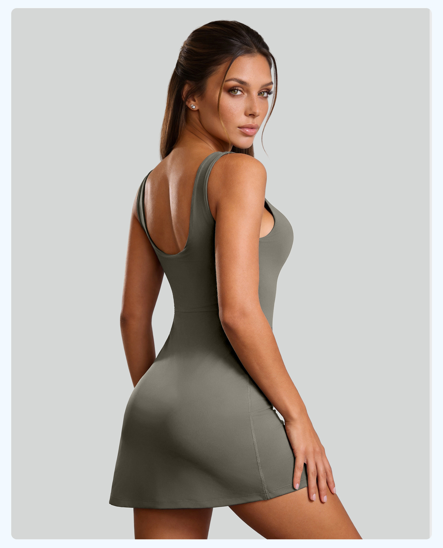 Neues Damen-Yoga-Kleid mit Bru – Outdoor Sport Dress Bewertung und Preis