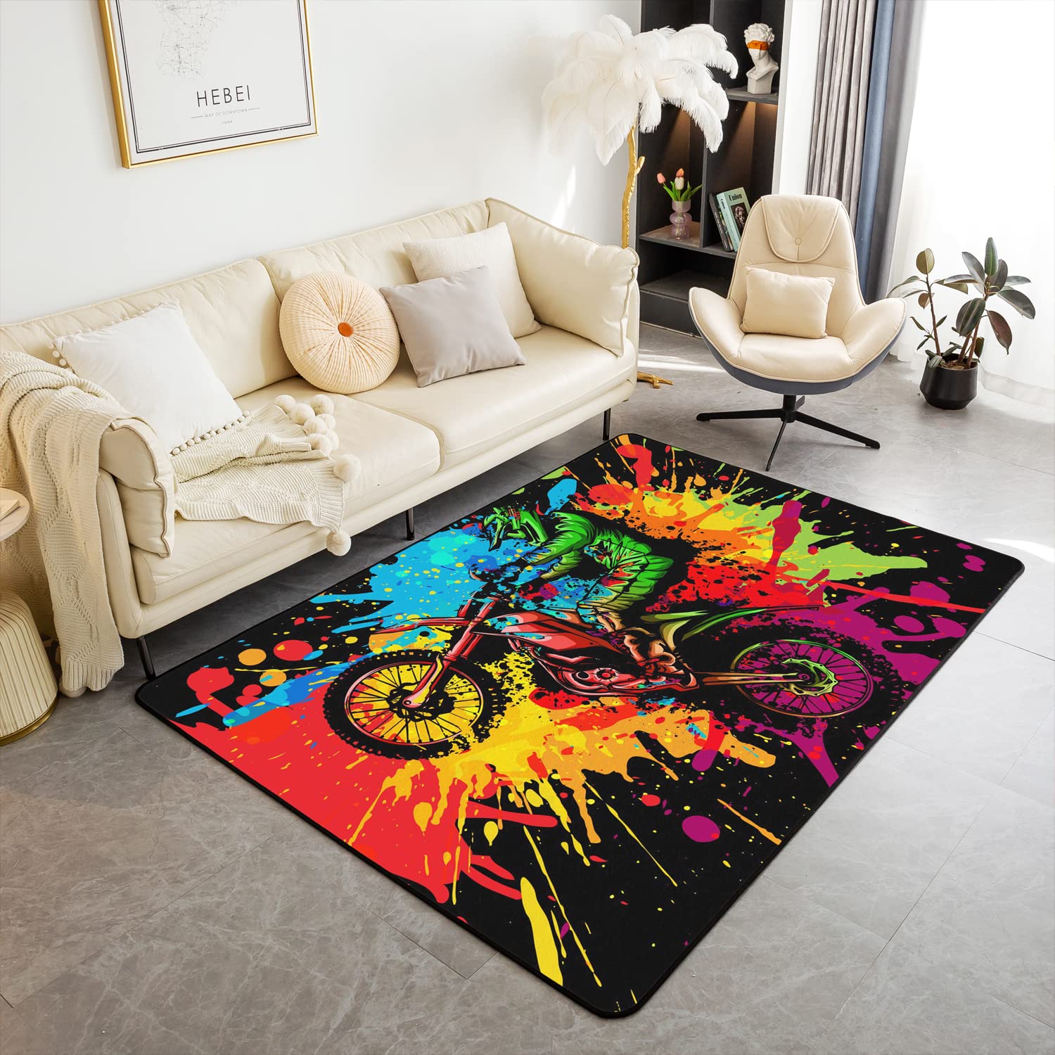 Teen Dirt Bike Teppich für Woh – Outdoor Sport Area Bewertung und Preis